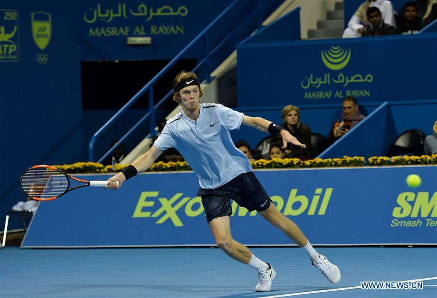 (SP)QATAR-DOHA-TENNIS-ATP QATAR OPEN