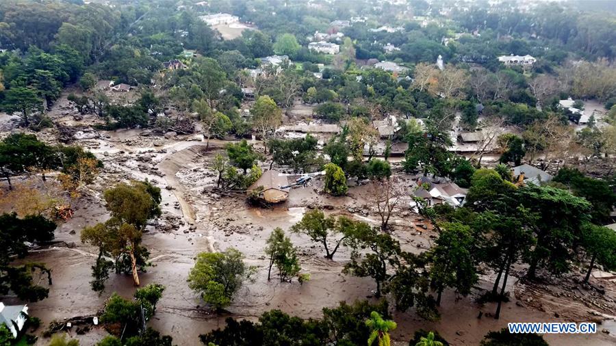 U.S.-CALIFORNIA-MONTECITO-MUDSLIDE