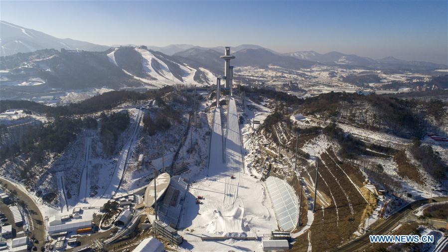 (SP)SOUTH KOREA-PYEONGCHANG-WINTER OLYMPIC GAMES-VENUES-PYEONGCHANG MOUNTAIN CLUSTER