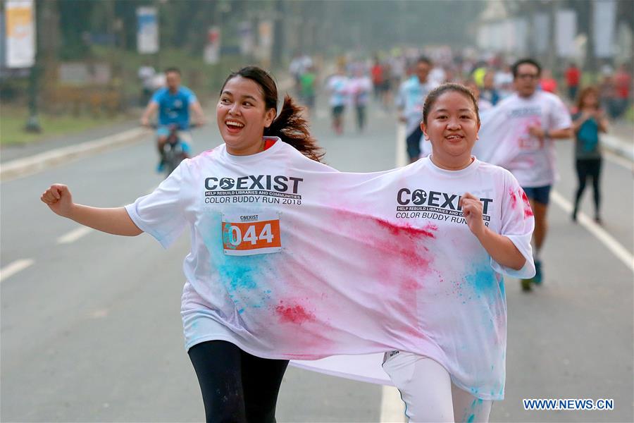 PHILIPPINES-QUEZON CITY-COEXIST COLOR BUDDY RUN