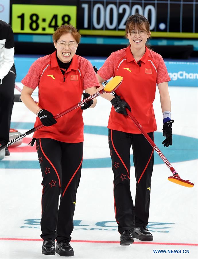 (SP)OLY-SOUTH KOREA-PYEONGCHANG-CURLING-WOMEN-ROUND ROBIN