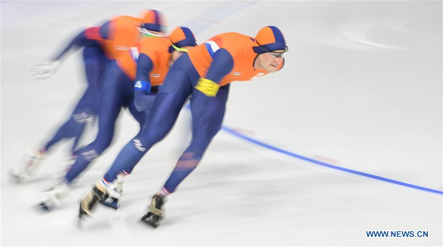 (SP)OLY-SOUTH KOREA-PYEONGCHANG-SPEED SKATING-MEN'S TEAM PURSUIT