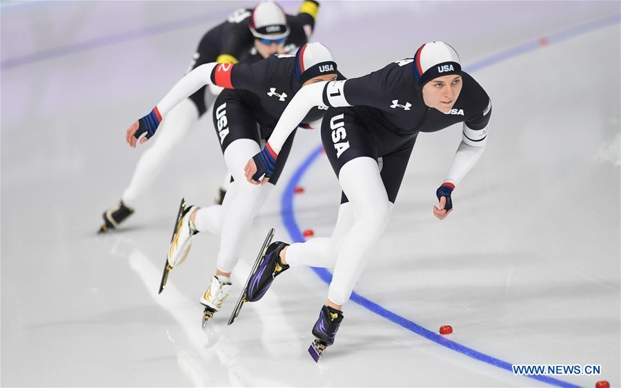 (SP)OLY-SOUTH KOREA-PYEONGCHANG-SPEED SKATING-LADIES' TEAM PURSUIT