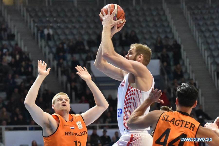 (SP)CROATIA-ZAGREB-BASKETBALL-WORLD CUP-QUALIFIER-CRO VS NED