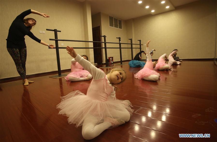 MIDEAST-NABLUS-BALLET CENTER