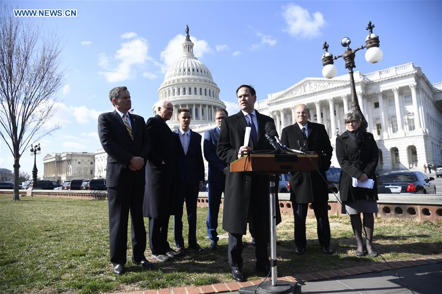 U.S.-WASHINGTON D.C.-SENATORS-PRESS CONFERENCE