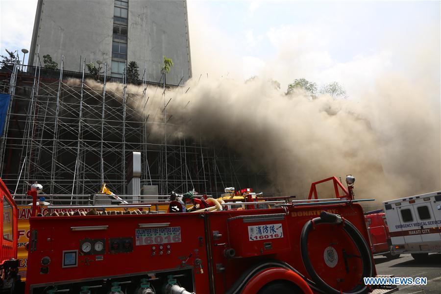 THE PHILIPPINES-MANILA-FIRE