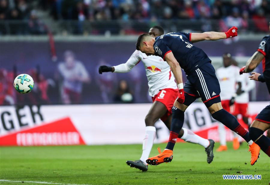 (SP)GERMANY-LEIPZIG-SOCCER-BUNDESLIGA-LEIPZIG VS MUNICH