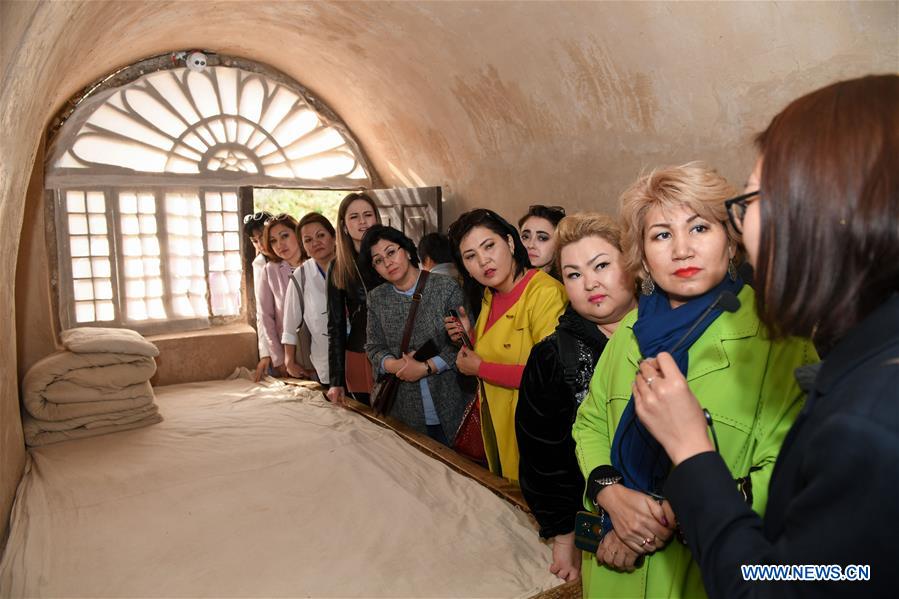 CHINA-SHAANXI-YAN'AN-SCO PEOPLE'S FORUM-VISITS (CN)