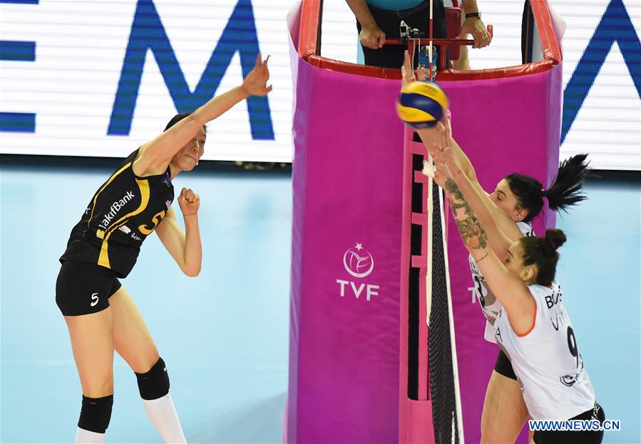 (SP)TURKEY-ISTANBUL-VOLLEYBALL-TURKISH WOMEN LEAGUE-FINALS