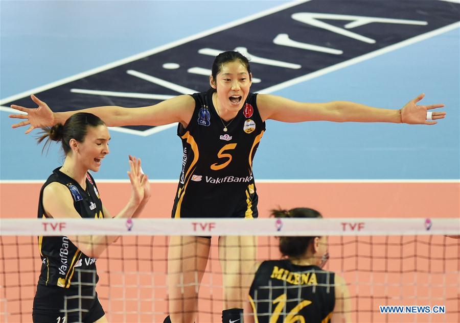 (SP)TURKEY-ISTANBUL-VOLLEYBALL-TURKISH WOMEN LEAGUE-FINALS