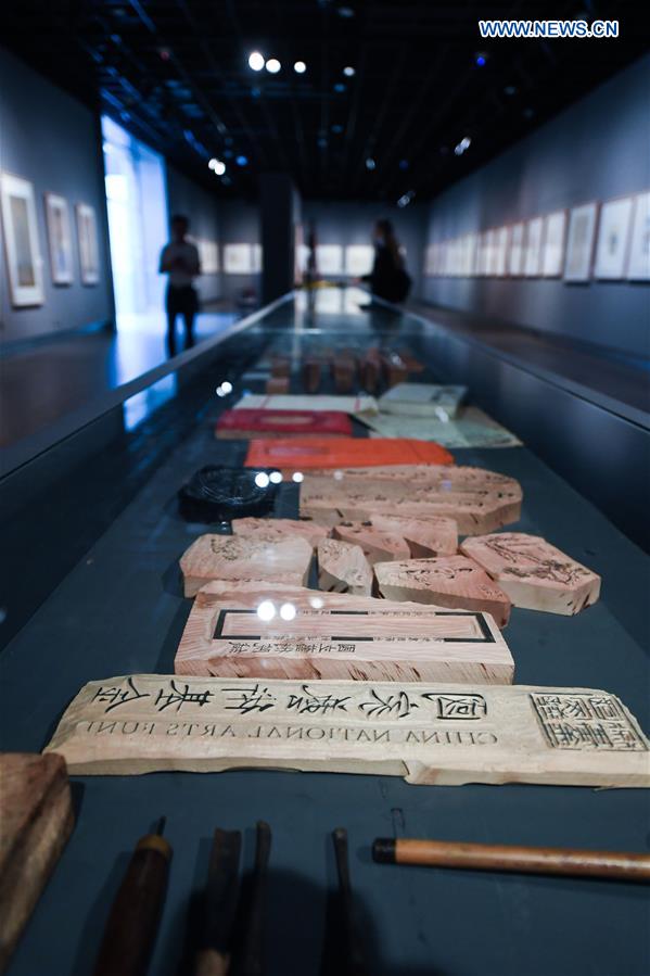 CHINA-ZHEJIANG-WOODBLOCK PRINTING-EXHIBITION (CN)