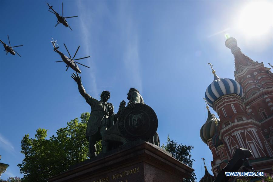 RUSSIA-MOSCOW-VICTORY DAY-PARADE