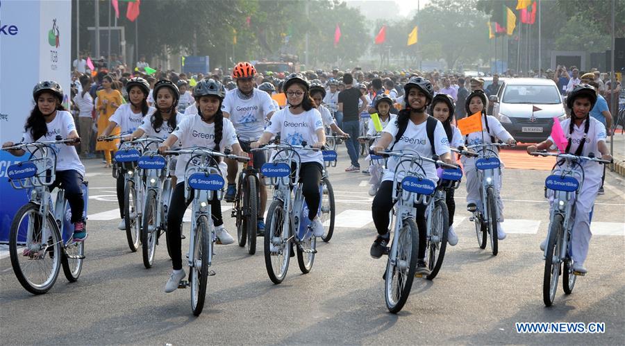 INDIA-NEW DELHI-WORLD BICYCLE DAY