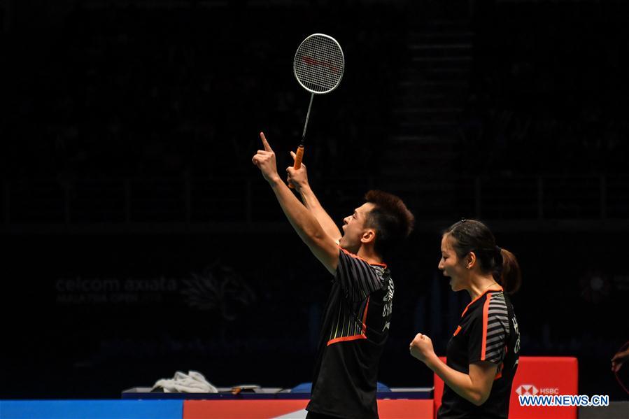 (SP)MALAYSIA-KUALA LUMPUR-BADMINTON-MAS OPEN-FINALS