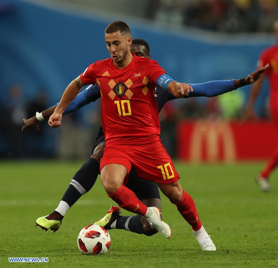 (SP)RUSSIA-SAINT PETERSBURG-2018 WORLD CUP-SEMIFINAL-FRANCE VS BELGIUM