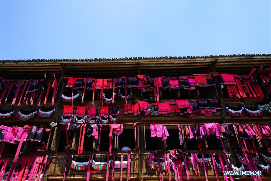 #CHINA-GUANGXI-GUILIN-DRYING CLOTHES FESTIVAL (CN)