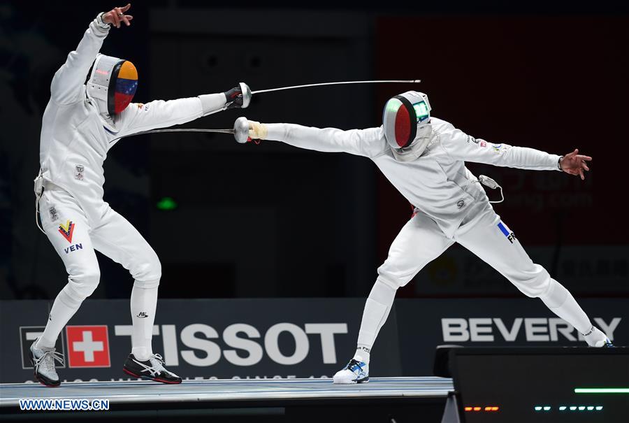 (SP)CHINA-JIANGSU-WUXI-FENCING-WORLD CHAMPIONSHIPS(CN)