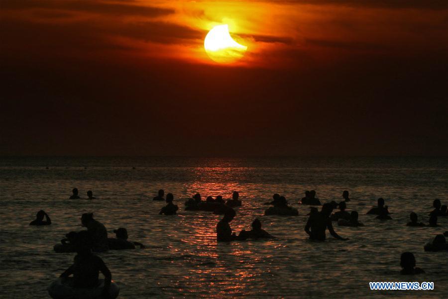 #CHINA-SHANDONG-PARTIAL SOLAR ECLIPSE (CN)