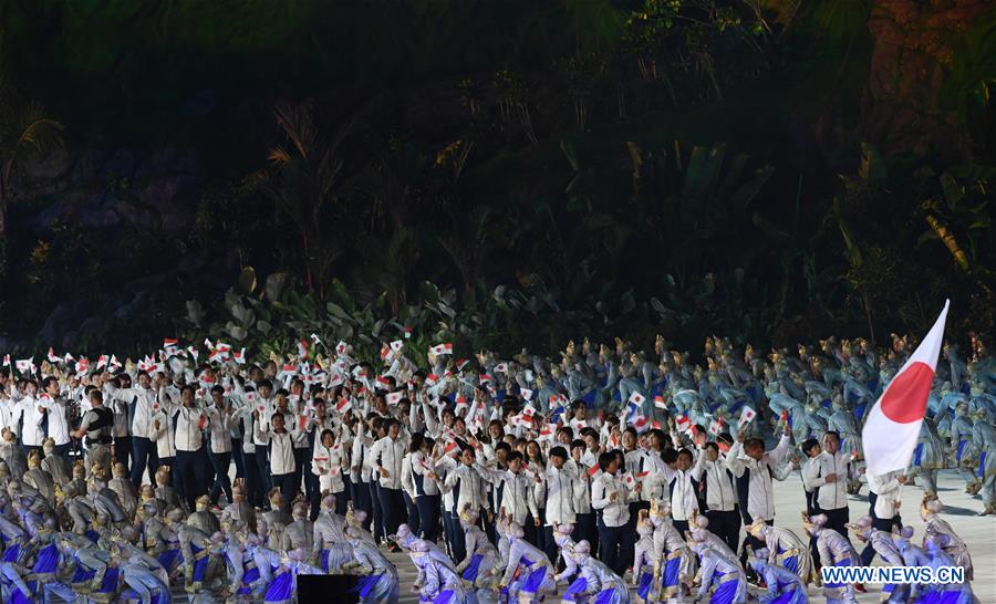 (SP)INDONESIA-JAKARTA-ASIAN GAMES-OPENING CEREMONY