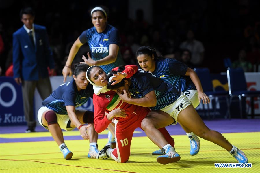 (SP)INDONESIA-JAKARTA-ASIAN GAMES-KABADDI-WOMEN'S TEAM