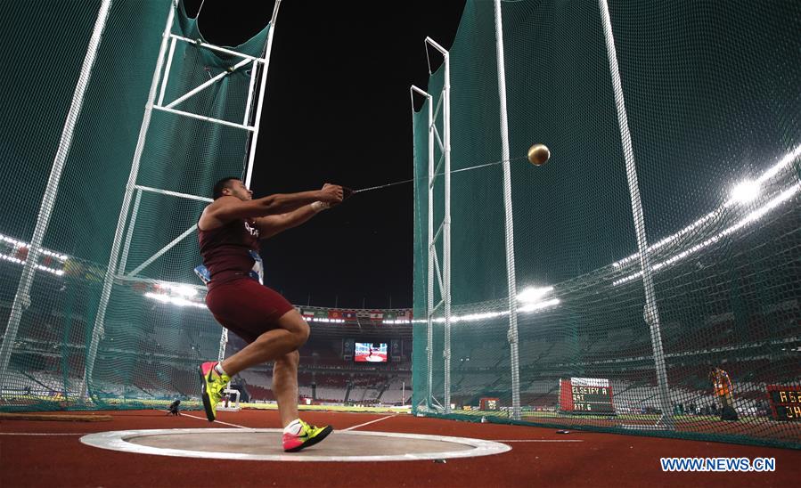 (SP)INDONESIA-JAKARTA-ASIAN GAMES-ATHLETICS-MEN'S HAMMER THROW