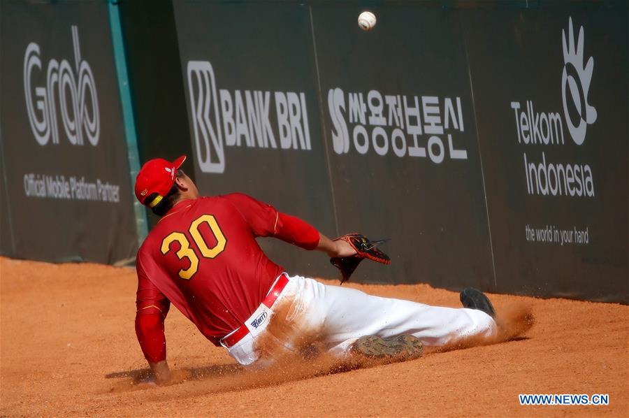 (SP)INDONESIA-JAKARTA-ASIAN GAMES-BASEBALL