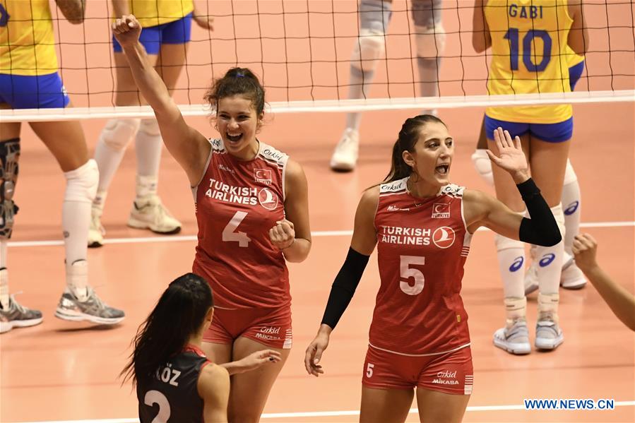 (SP)SWITZERLAND-MONTREUX-VOLLEYBALL-TURKEY VS BRAZIL