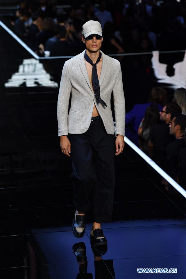 ITALY-MILAN-FASHION WEEK-EMPORIO ARMANI