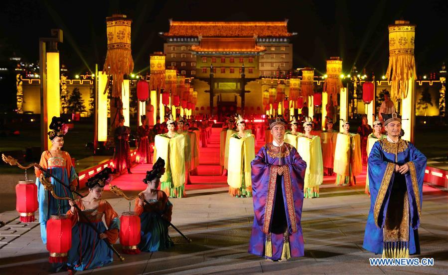 CHINA-XI'AN-MID-AUTUMN FESTIVAL-CEREMONY (CN)