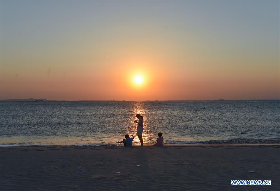 CHINA-FUJIAN-JINJIANG-COAST-LANDSCAPE-SANDBAR (CN)