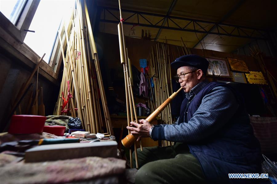 #CHINA-GUIZHOU-DANZHAI-LUSHENG-MAKING (CN)