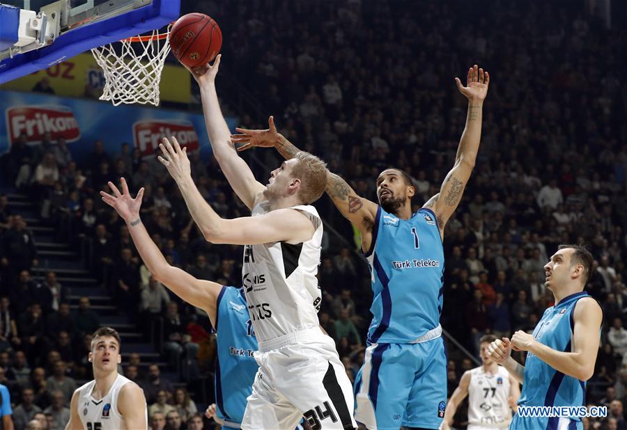 (SP)SERBIA-BELGRADE-BASKETBALL-EUROCUP-QUALIFIER-PARTIZAN VS ANKARA