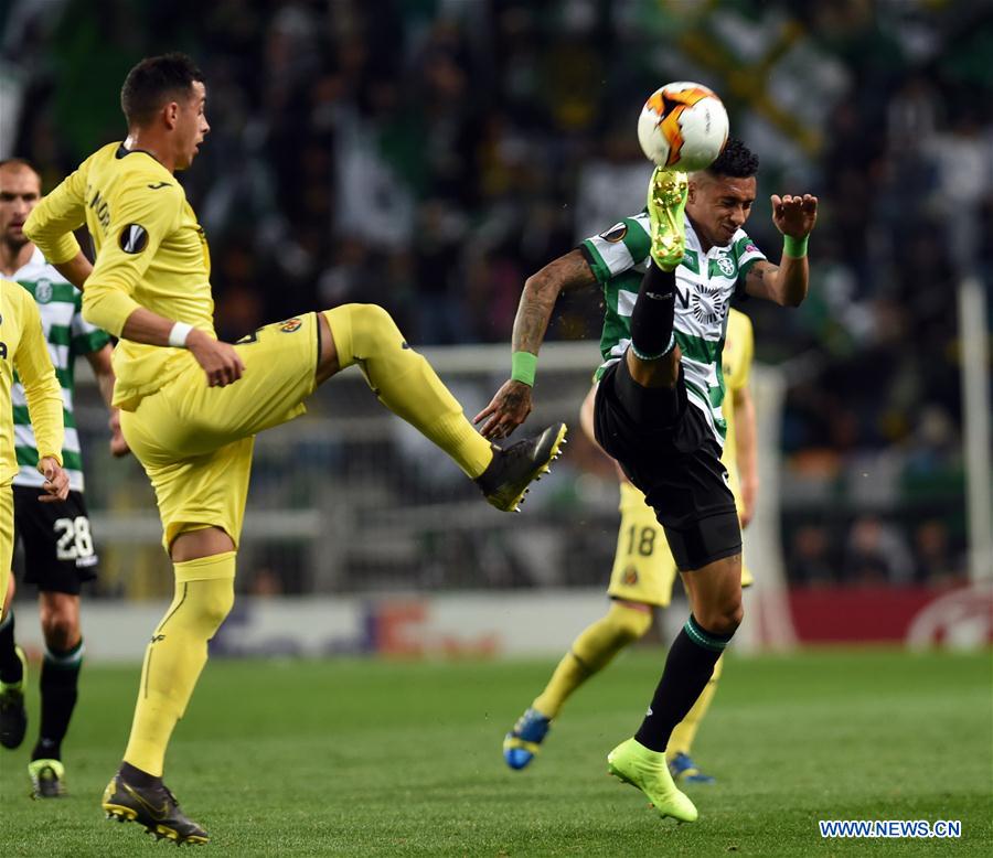 (SP)PORTUGAL-LISBON-SOCCER-UEFA EUROPA LEAGUE-SPORTING VS VILLARREAL