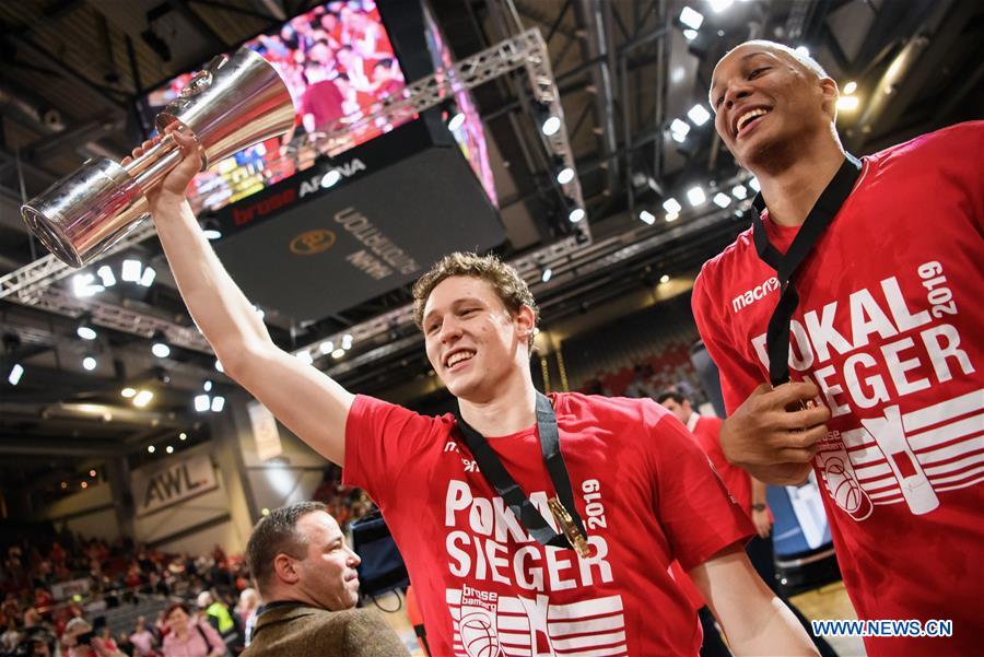 (SP)GERMANY-BAMBERG-BASKETBALL-GERMAN CUP-BROSE BAMBERG VS ALBA BERLIN