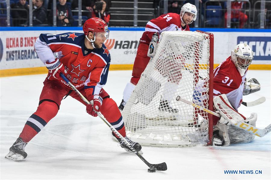 (SP)RUSSIA-MOSCOW-KHL-CSKA VS VITYAZ