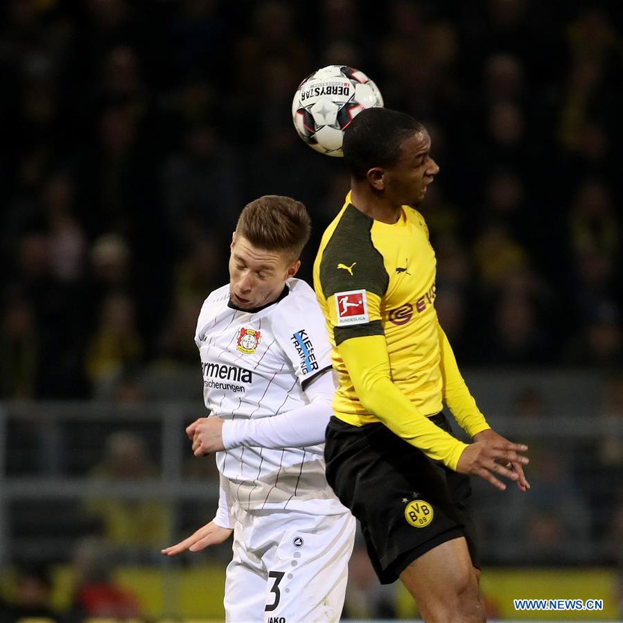 (SP)GERMANY-DORTMUND-SOCCER-BUNDESLIGA-DORTMUND VS LEVERKUSEN