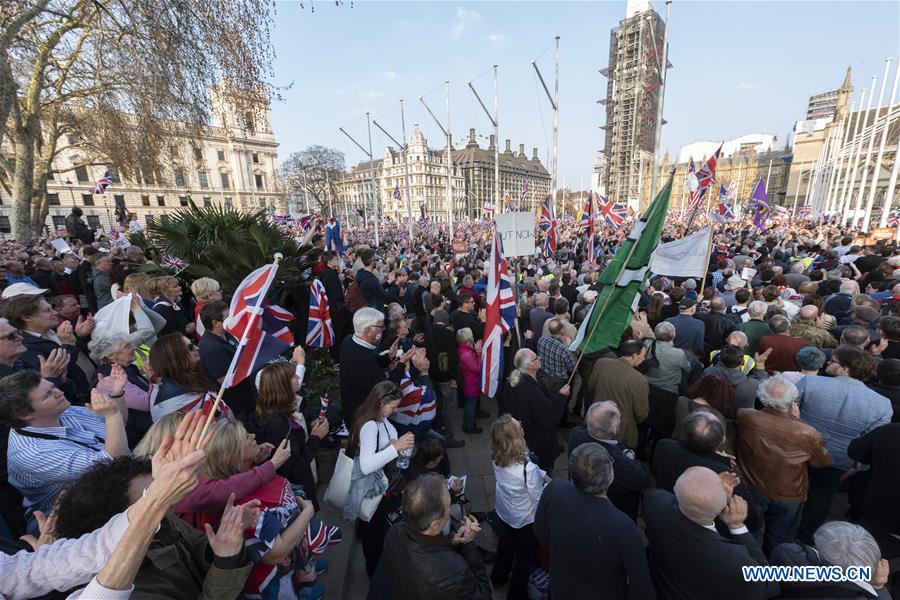 BRITAIN-LONDON-BREXIT DEAL-REJECTION