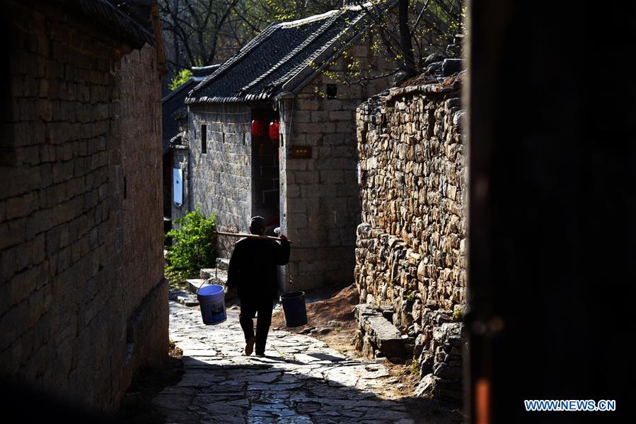 CHINA-SHANDONG-ZOUCHENG-STONE VILLAGE (CN)