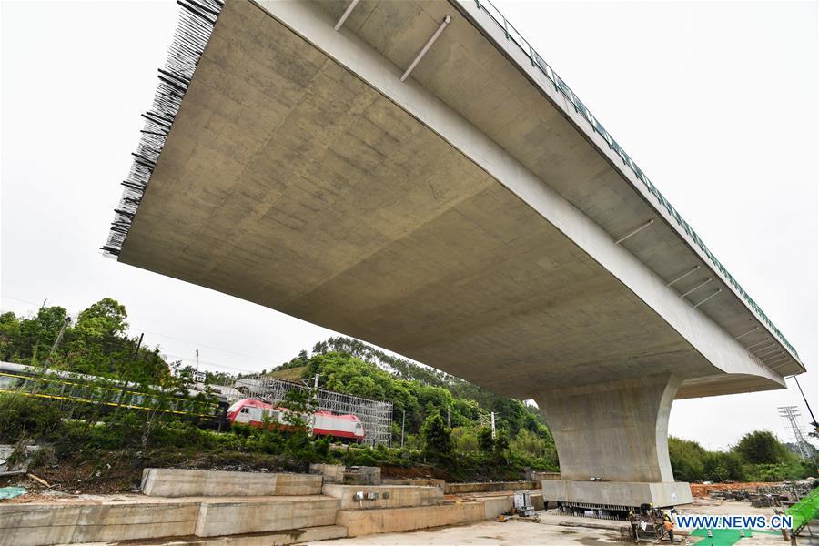 CHINA-GUANGDONG-QINGYUAN-SWIVEL BRIDGE-ROTATION (CN)