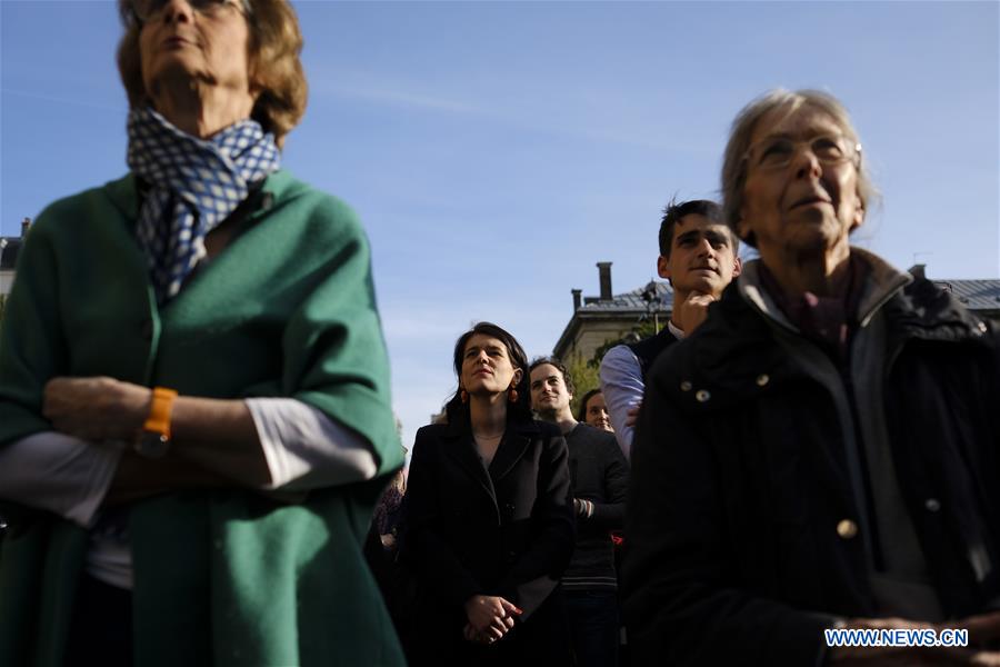 FRANCE-PARIS-NOTRE DAME CATHEDRAL-TRIBUTE