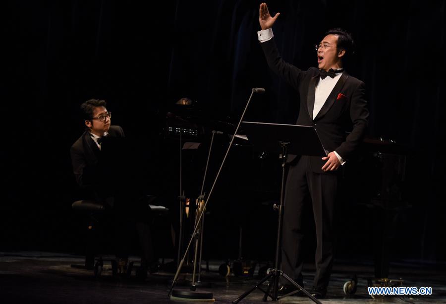 AUSTRIA-VIENNA-SINGER-LIAO CHANGYONG-PERFORMANCE