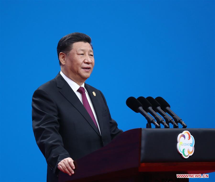 CHINA-BEIJING-XI JINPING-CDAC-OPENING CEREMONY (CN)