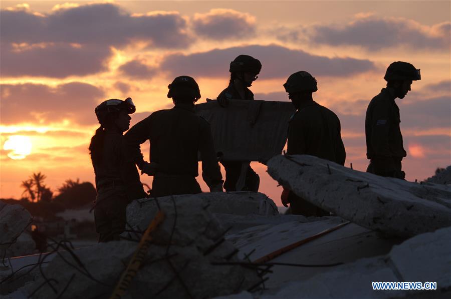 ISRAEL-ASHKELON-RESCUE DRILL