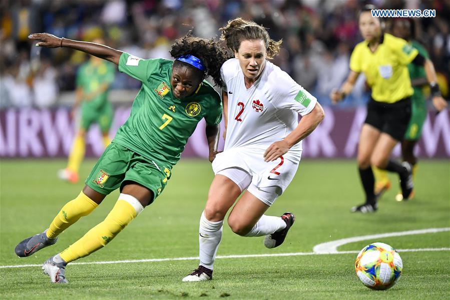 (SP)FRANCE-MONTPELLIER-2019 FIFA WOMEN'S WORLD CUP-GROUP E-CANADA VS CAMEROON