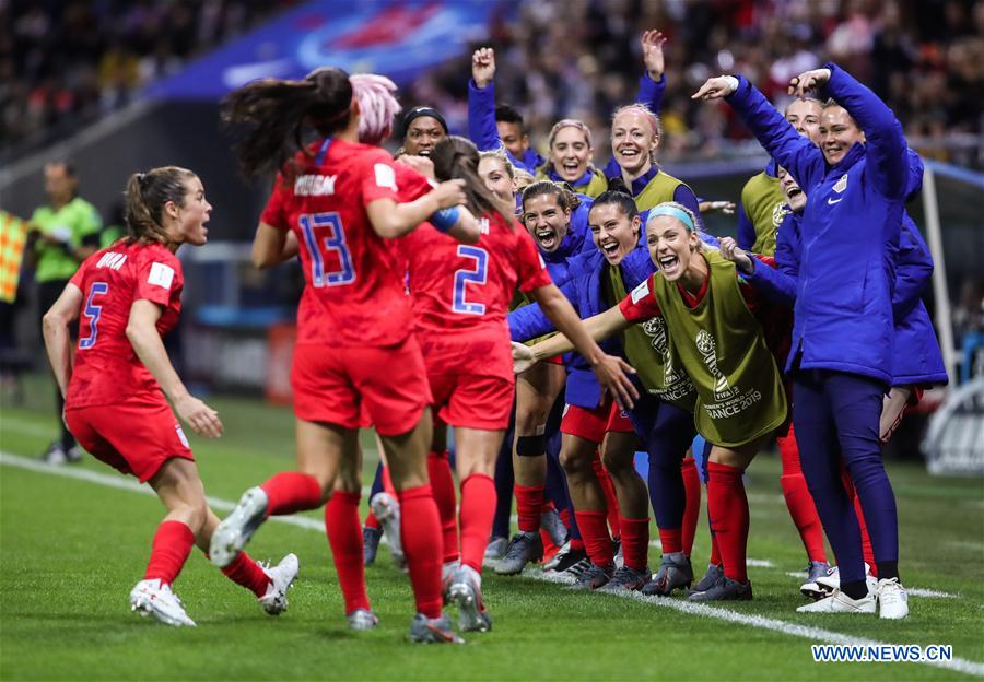 (SP)FRANCE-REIMS-SOCCER-FIFA WOMEN'S WORLD CUP-USA VS THA