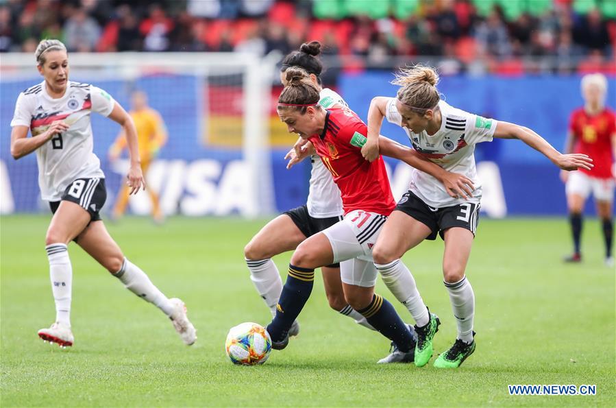 (SP)FRANCE-VALENCIENNES-SOCCER-FIFA WOMEN'S WORLD CUP-GROUP B-GER VS ESP