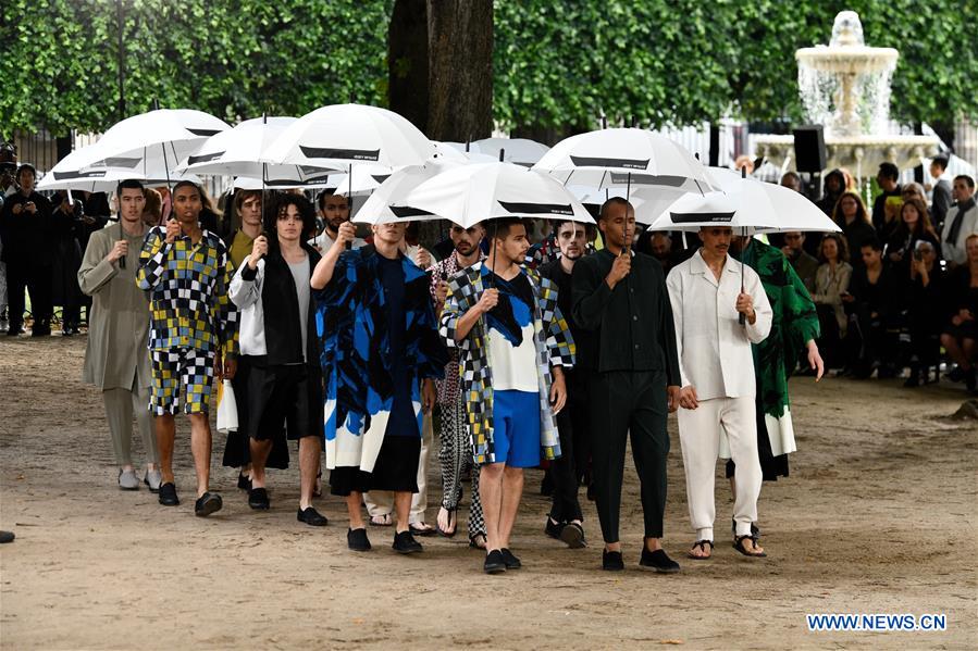 FRANCE-PARIS-MEN'S FASHION WEEK-ISSEY MIYAKE