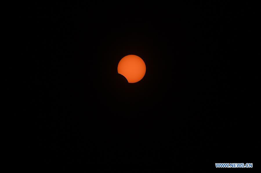 CHILE-LA SERENA-SOLAR ECLIPSE