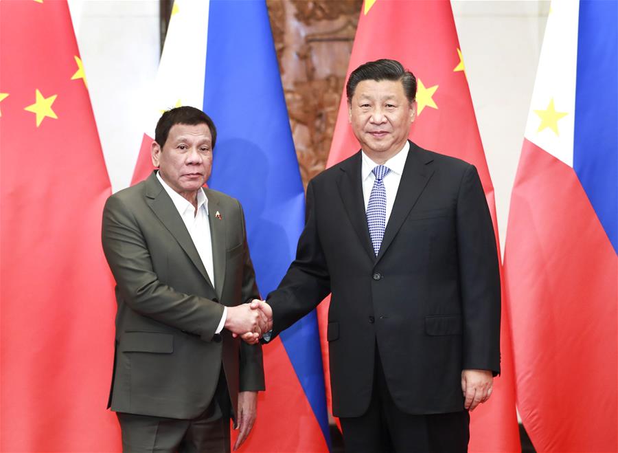 CHINA-BEIJING-XI JINPING-PHILIPPINE PRESIDENT-MEETING (CN)